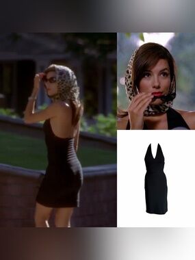 Vintage Halter Bandage Dress As Seen On Gabrielle Solis In Desperate Housewives